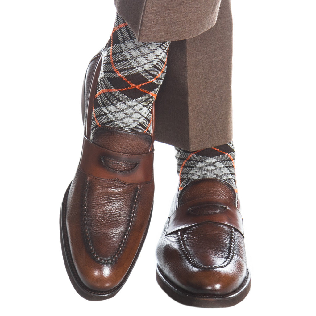 Made-In-USA-Cotton-Tartan-Sock