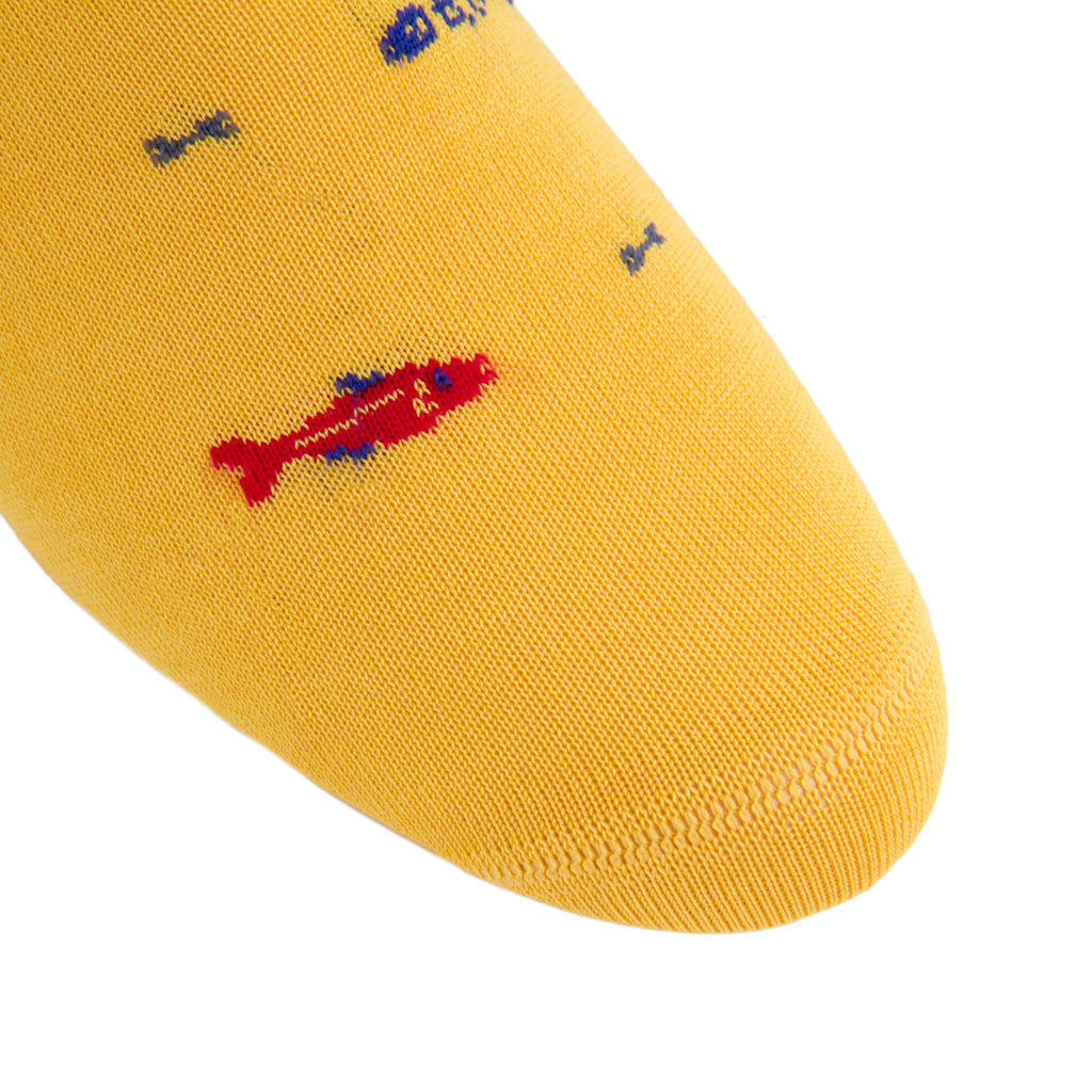 Fish-Cotton-Sock