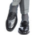 Black-ash-birdseye-sock