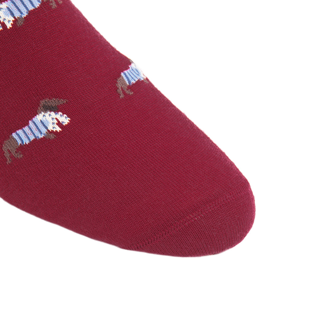 Burgundy-Dog