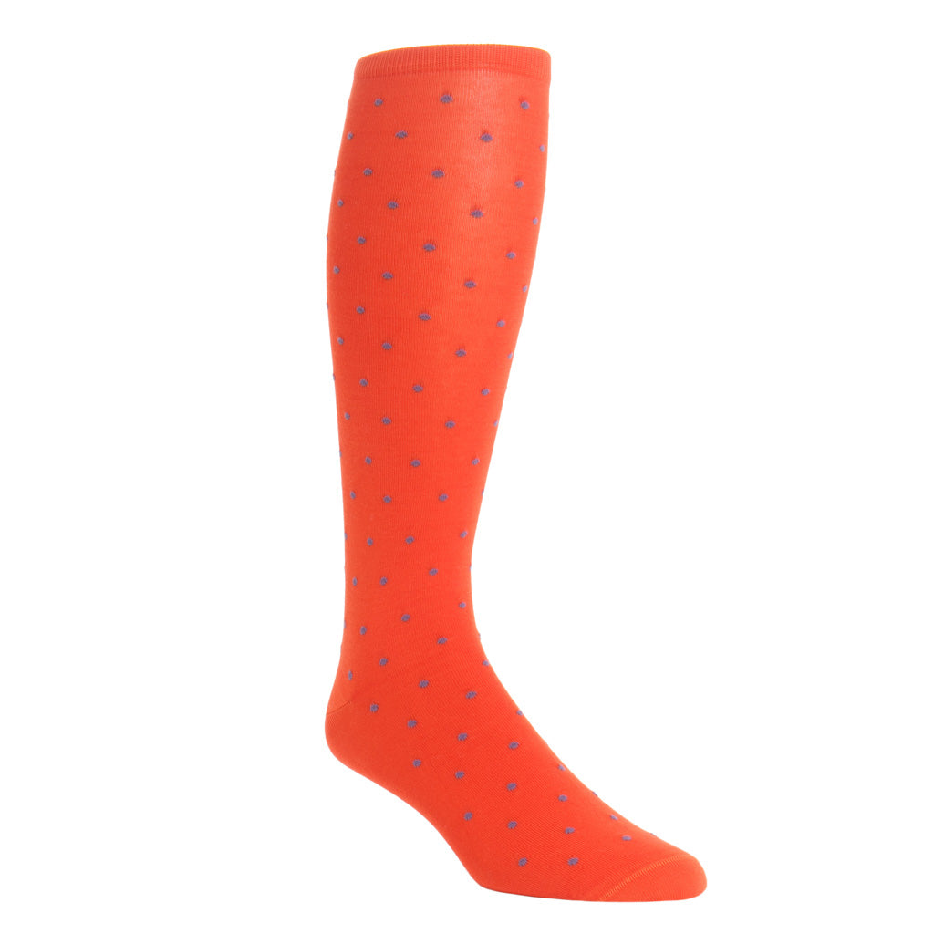 Over-The-Calf-TIgerlily-Orange-Purple-Dot