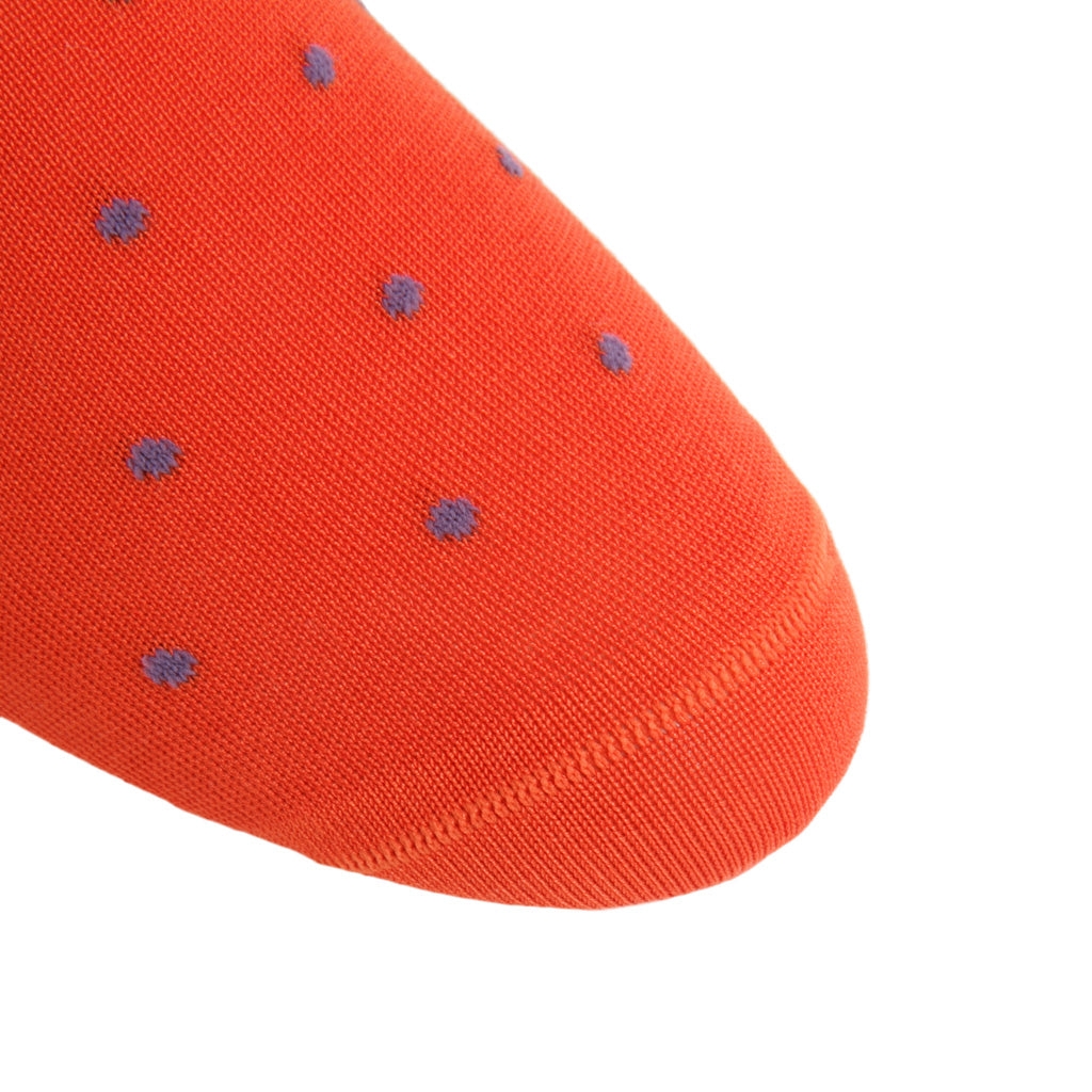 Linked-Toe-Orange-Purple-Dot