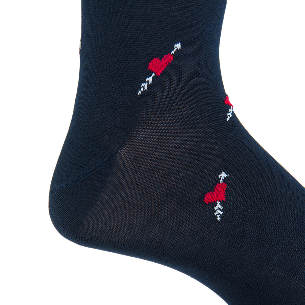 MC-Navy-Heart-Sock-Made-In-USA