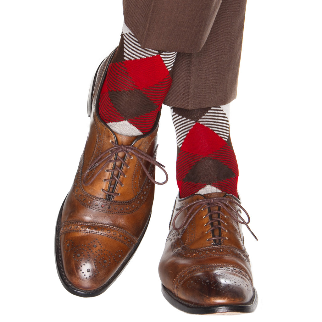 patterned socks