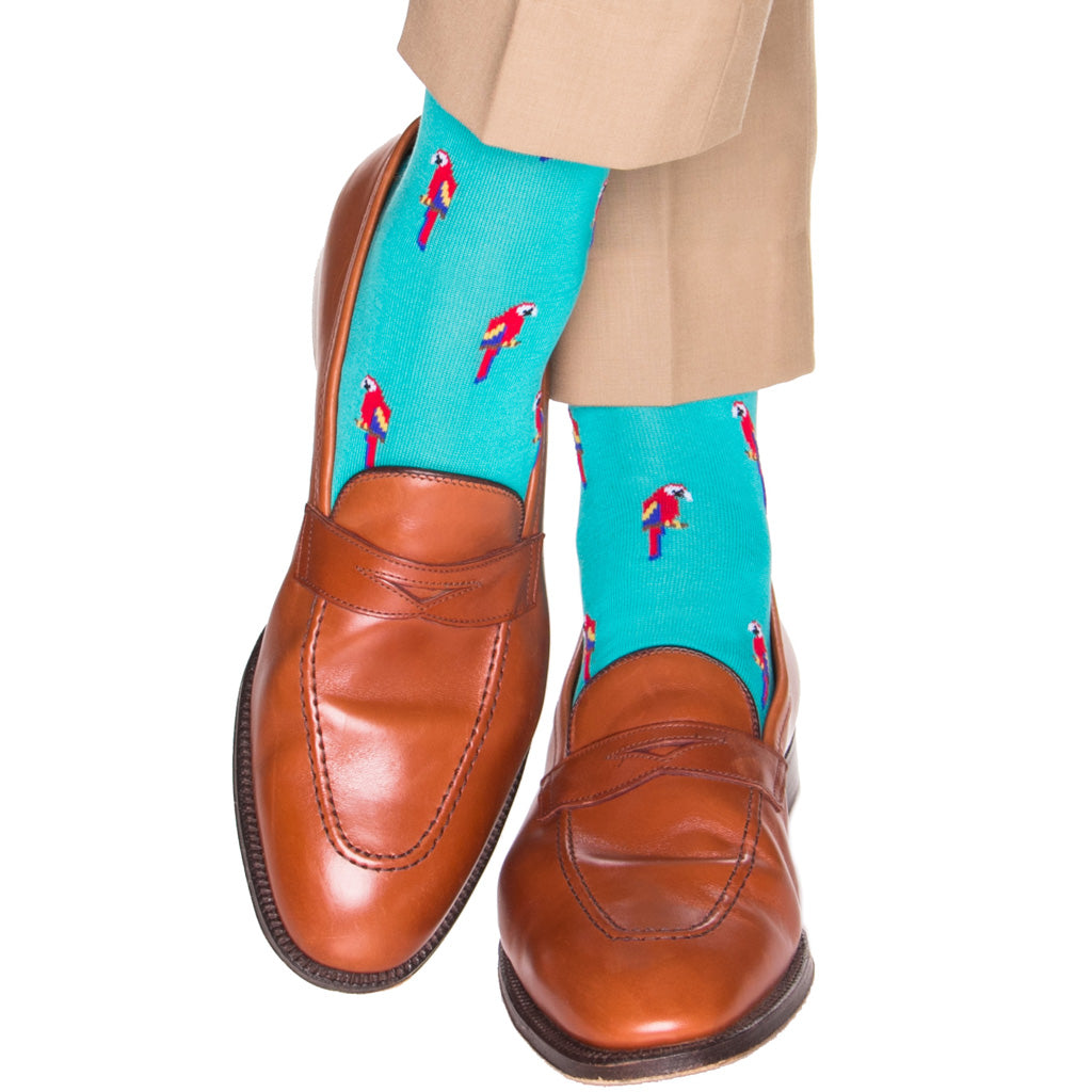 ceramic-parrot-sock