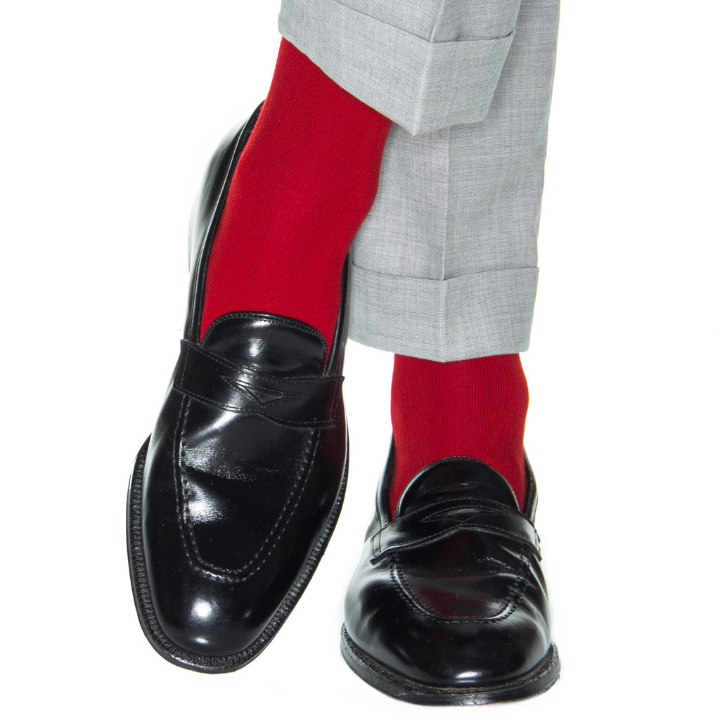 Red-Cashmere-Sock