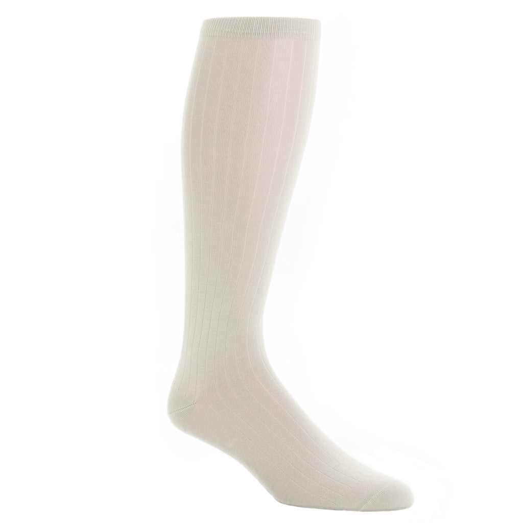 Tan Solid Ribbed Cotton Sock Linked Toe OTC – Dapper Classics®