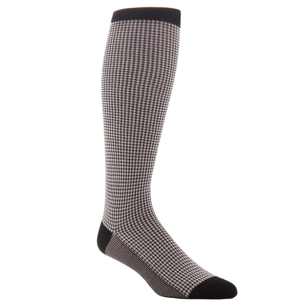 Houndstooth-Sock-Over-the-Calf