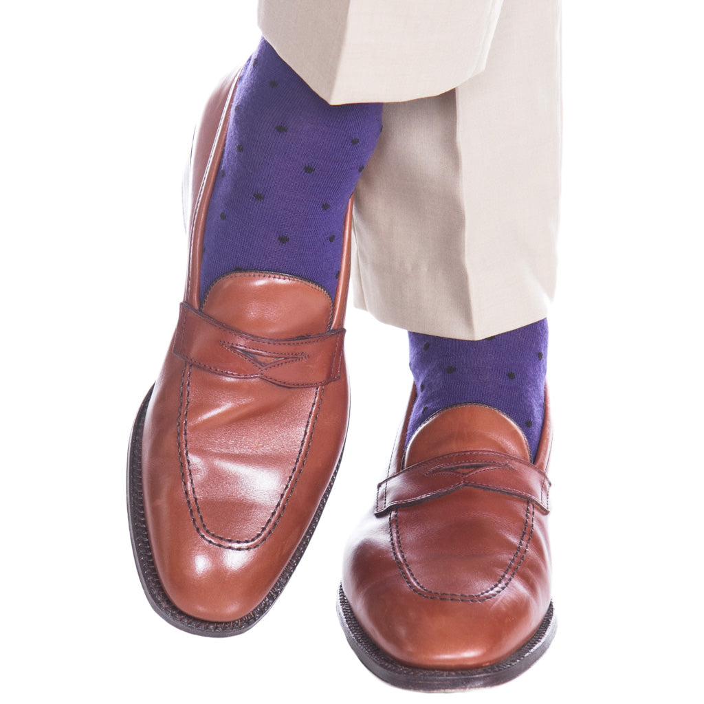 Purple-Merino-Wool-Socks