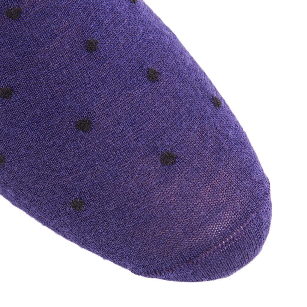 Mens-Wool-Purple-Sock