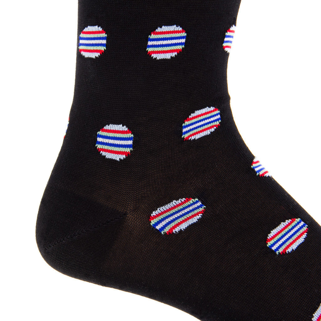 Black-Red-Green-Sock