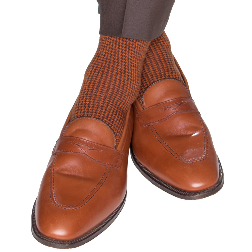 Houndstooth-Sock