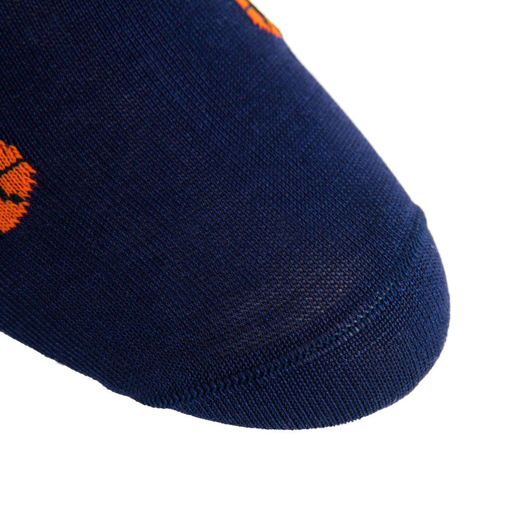 Navy-Basketball-Sock