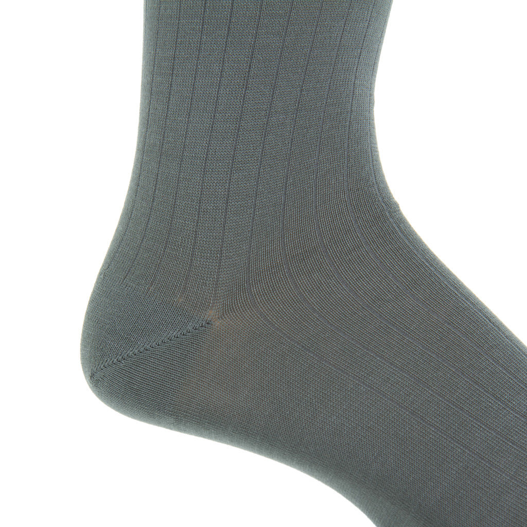 Gray-Cotton-Sock